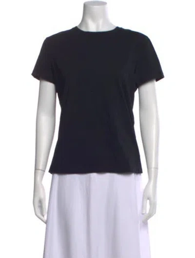 Pre-owned Helmut Lang Crew Neck Short Sleeve T-shirt In Black