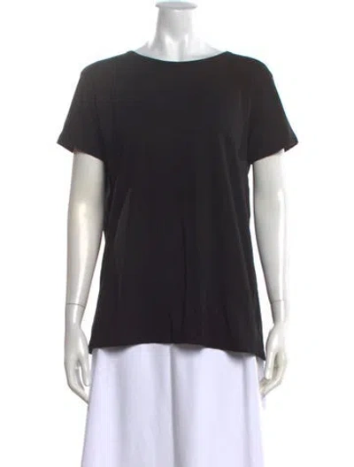 Pre-owned Helmut Lang Crew Neck Short Sleeve T-shirt In Black