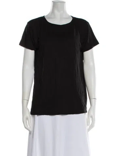 Pre-owned Helmut Lang Crew Neck Short Sleeve T-shirt In Black