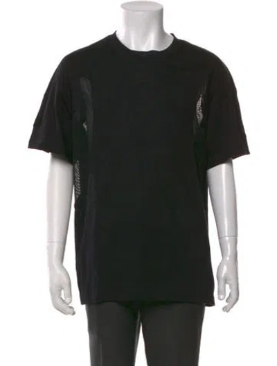 Pre-owned Helmut Lang Crew Neck Short Sleeve T-shirt In Black
