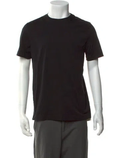 Pre-owned Helmut Lang Crew Neck Short Sleeve T-shirt In Black