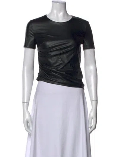 Pre-owned Helmut Lang Crew Neck Short Sleeve T-shirt In Black