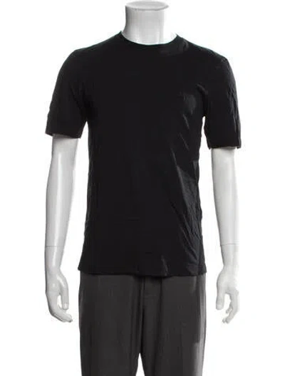 Pre-owned Helmut Lang Crew Neck Short Sleeve T-shirt In Black
