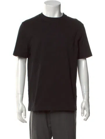 Pre-owned Helmut Lang Crew Neck Short Sleeve T-shirt In Black