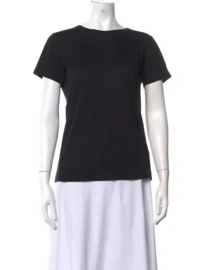 Pre-owned Helmut Lang Crew Neck Short Sleeve T-shirt In Black