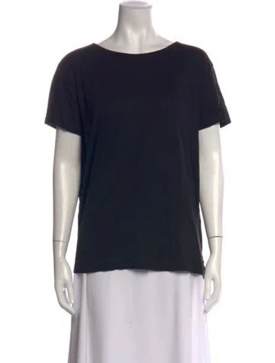 Pre-owned Helmut Lang Crew Neck Short Sleeve T-shirt In Black