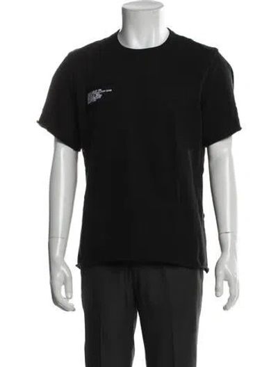 Pre-owned Helmut Lang Crew Neck Short Sleeve T-shirt In Blue