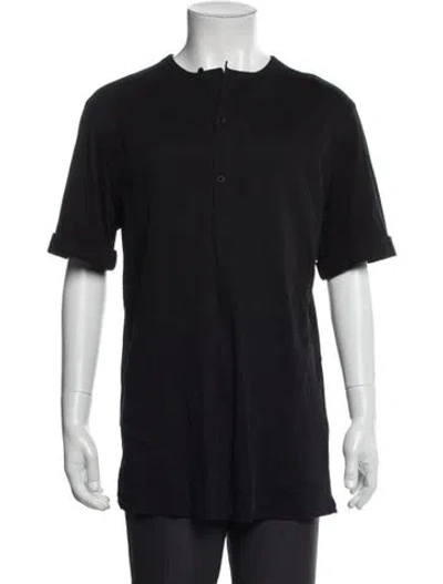 Pre-owned Helmut Lang Crew Neck Short Sleeve T-shirt In Blue