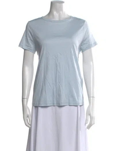 Pre-owned Helmut Lang Crew Neck Short Sleeve T-shirt In Blue