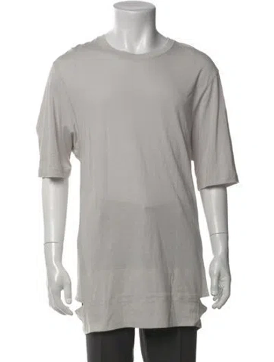Pre-owned Helmut Lang Crew Neck Short Sleeve T-shirt In Gray