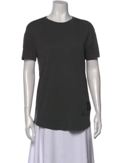 Pre-owned Helmut Lang Crew Neck Short Sleeve T-shirt In Gray