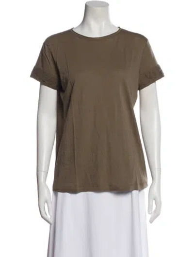 Pre-owned Helmut Lang Crew Neck Short Sleeve T-shirt In Green