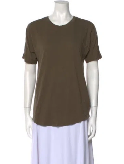 Pre-owned Helmut Lang Crew Neck Short Sleeve T-shirt In Green