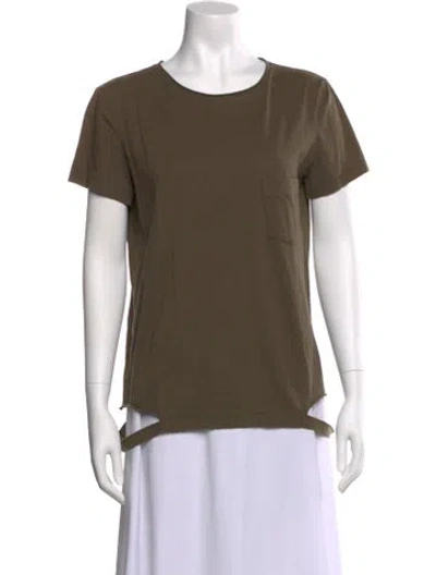 Pre-owned Helmut Lang Crew Neck Short Sleeve T-shirt In Green