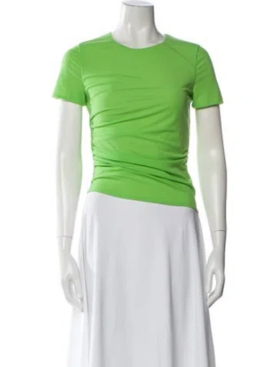 Pre-owned Helmut Lang Crew Neck Short Sleeve T-shirt In Green