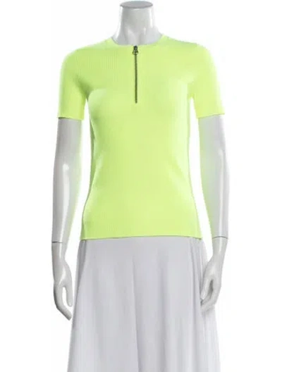 Pre-owned Helmut Lang Crew Neck Short Sleeve T-shirt In Green