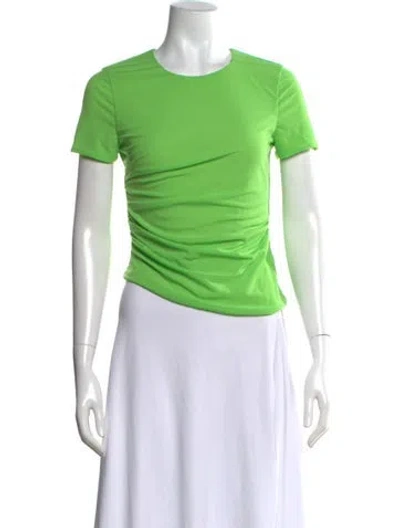 Pre-owned Helmut Lang Crew Neck Short Sleeve T-shirt In Green