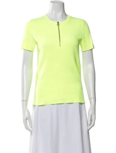 Pre-owned Helmut Lang Crew Neck Short Sleeve T-shirt In Green