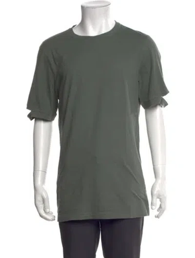 Pre-owned Helmut Lang Crew Neck Short Sleeve T-shirt In Green