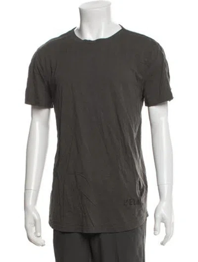 Pre-owned Helmut Lang Crew Neck Short Sleeve T-shirt In Green