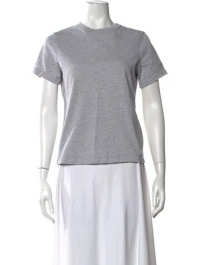 Pre-owned Helmut Lang Crew Neck Short Sleeve T-shirt In Grey