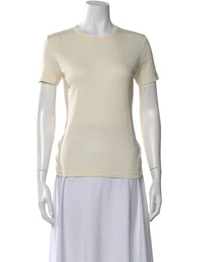Pre-owned Helmut Lang Crew Neck Short Sleeve T-shirt In Neutral