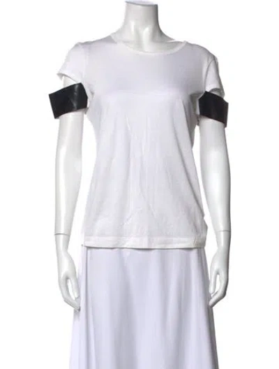 Pre-owned Helmut Lang Crew Neck Short Sleeve T-shirt In Neutral