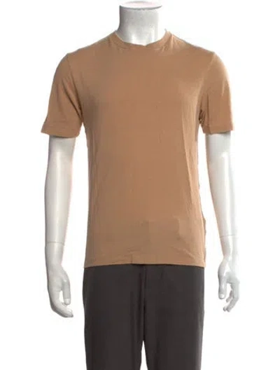 Pre-owned Helmut Lang Crew Neck Short Sleeve T-shirt In Neutrals