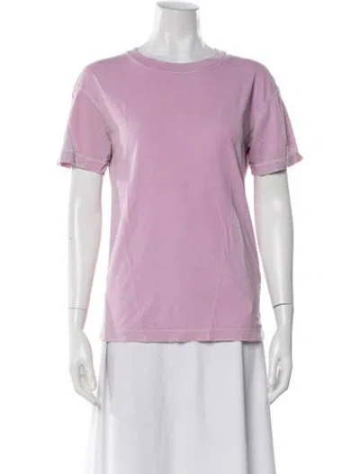 Pre-owned Helmut Lang Crew Neck Short Sleeve T-shirt In Pink