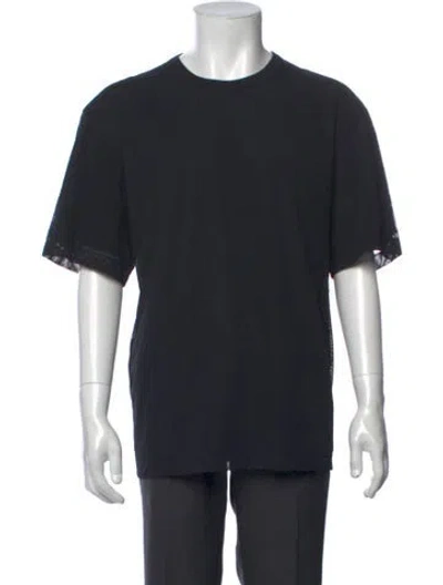 Pre-owned Helmut Lang Crew Neck Short Sleeve T-shirt W/ Tags In Black
