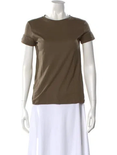 Pre-owned Helmut Lang Crew Neck Short Sleeve T-shirt W/ Tags In Green