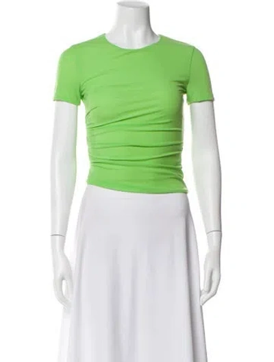 Pre-owned Helmut Lang Crew Neck Short Sleeve T-shirt W/ Tags In Green