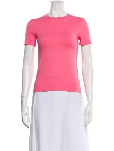 Pre-owned Helmut Lang Crew Neck Short Sleeve T-shirt W/ Tags In Pink