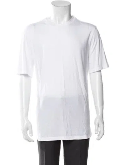 Pre-owned Helmut Lang Crew Neck Short Sleeve T-shirt W/ Tags In White