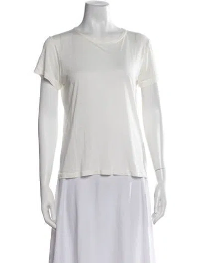 Pre-owned Helmut Lang Crew Neck Short Sleeve T-shirt W/ Tags In White