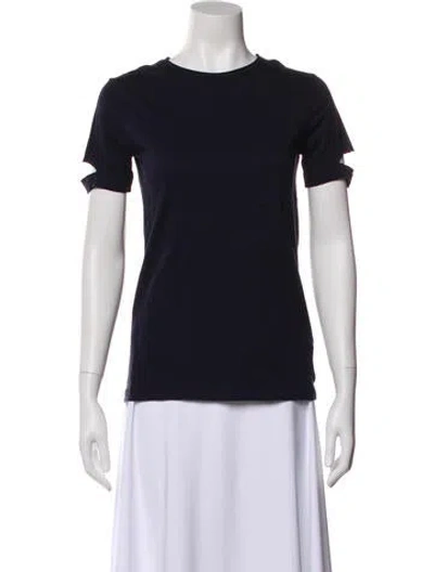 Pre-owned Helmut Lang Crew Neck Short Sleeve T-shirt In White