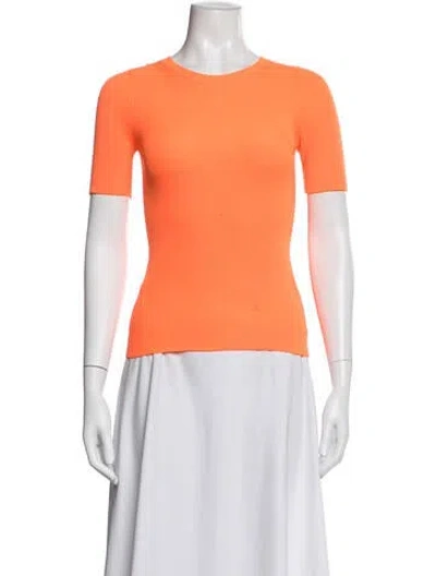 Pre-owned Helmut Lang Crew Neck Short Sleeve T-shirt In White