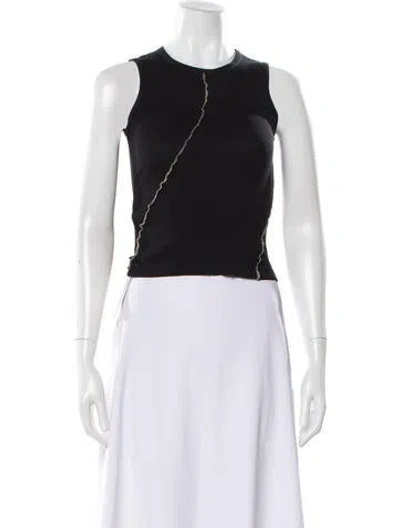 Pre-owned Helmut Lang Crew Neck Sleeveless Bodysuit In White