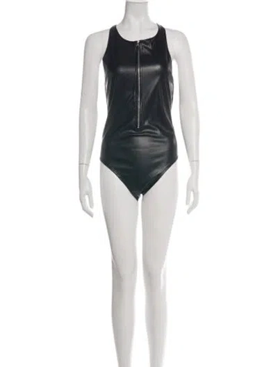 Pre-owned Helmut Lang Crew Neck Sleeveless Bodysuit In White