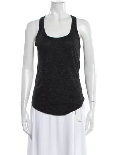 Pre-owned Helmut Lang Crew Neck Sleeveless Top In Gray