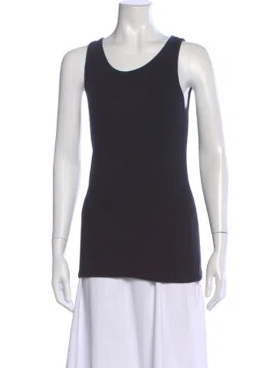 Pre-owned Helmut Lang Crew Neck Sleeveless Top In Gray