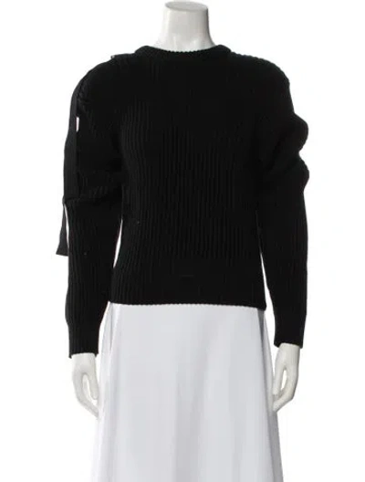 Pre-owned Helmut Lang Crew Neck Sweater In Black