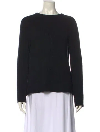 Pre-owned Helmut Lang Crew Neck Sweater In Black