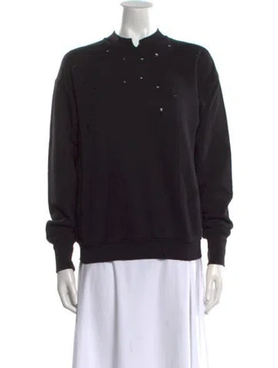 Pre-owned Helmut Lang Crew Neck Sweater In Black