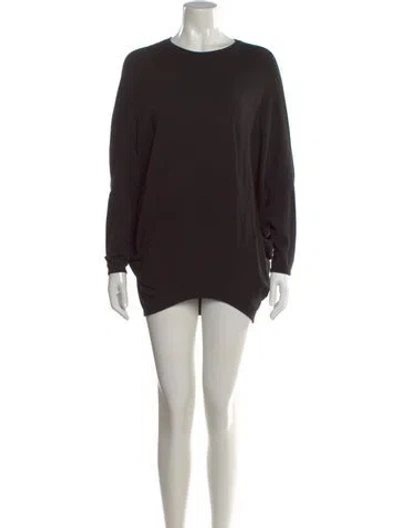 Pre-owned Helmut Lang Crew Neck Sweater In Black