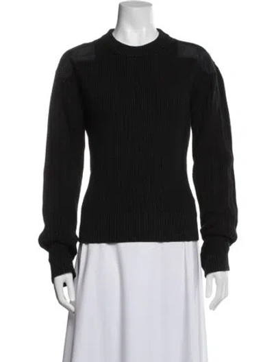 Pre-owned Helmut Lang Crew Neck Sweater In Black