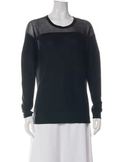 Pre-owned Helmut Lang Crew Neck Sweater In Black