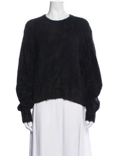 Pre-owned Helmut Lang Crew Neck Sweater In Black