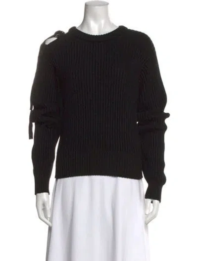 Pre-owned Helmut Lang Crew Neck Sweater In Black