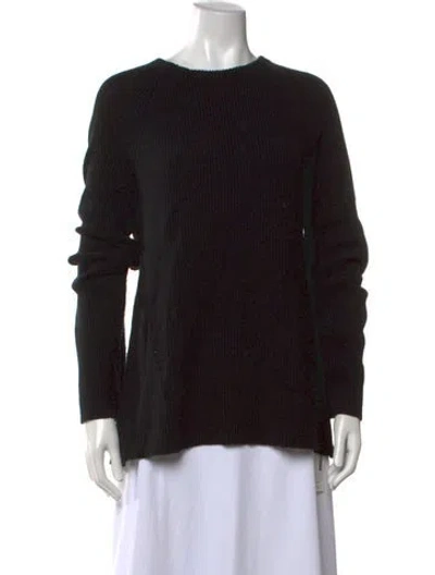 Pre-owned Helmut Lang Crew Neck Sweater In Black